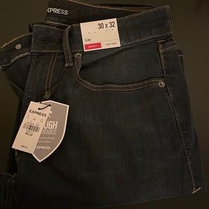 Mens Express Slim Navy Jeans
